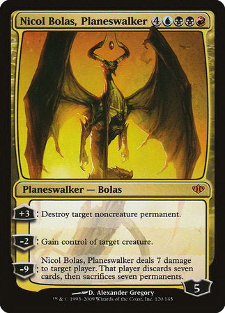 Nicol Bolas, Planeswalker [Conflux] | Dumpster Cat Games