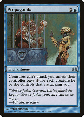 Propaganda [Commander 2011] | Dumpster Cat Games