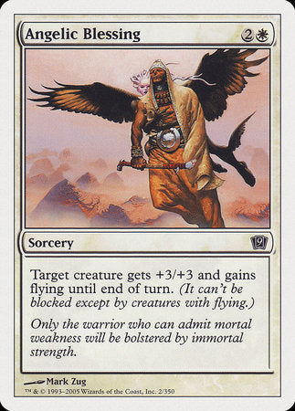 Angelic Blessing [Ninth Edition] | Dumpster Cat Games
