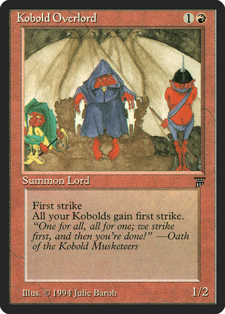 Kobold Overlord [Legends] | Dumpster Cat Games
