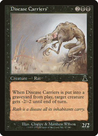 Disease Carriers [Urza's Destiny] | Dumpster Cat Games