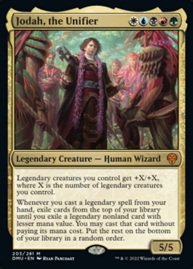 Jodah, the Unifier [Dominaria United] | Dumpster Cat Games
