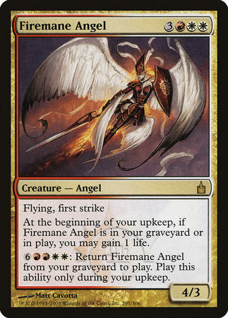 Firemane Angel [Ravnica: City of Guilds] | Dumpster Cat Games