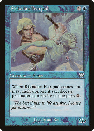 Rishadan Footpad [Mercadian Masques] | Dumpster Cat Games