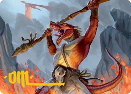 Kobold Art Card (Gold-Stamped Signature) [Dungeons & Dragons: Adventures in the Forgotten Realms Art Series] | Dumpster Cat Games