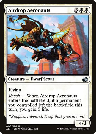 Airdrop Aeronauts [Aether Revolt] | Dumpster Cat Games