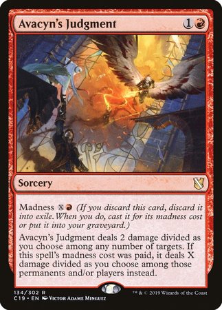 Avacyn's Judgment [Commander 2019] | Dumpster Cat Games