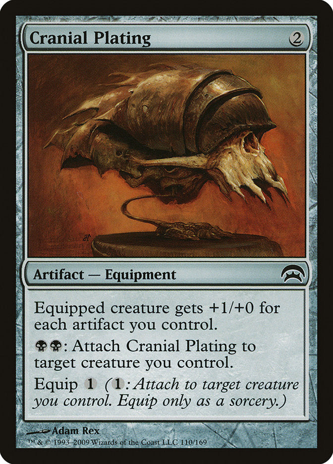 Cranial Plating [Planechase] | Dumpster Cat Games