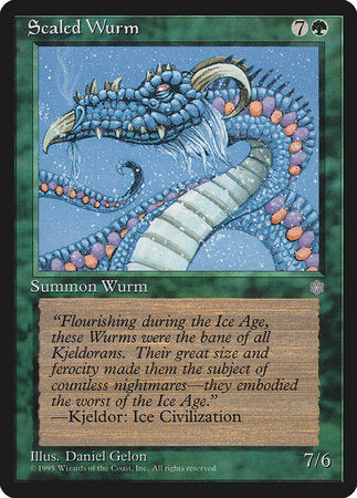 Scaled Wurm [Ice Age] | Dumpster Cat Games