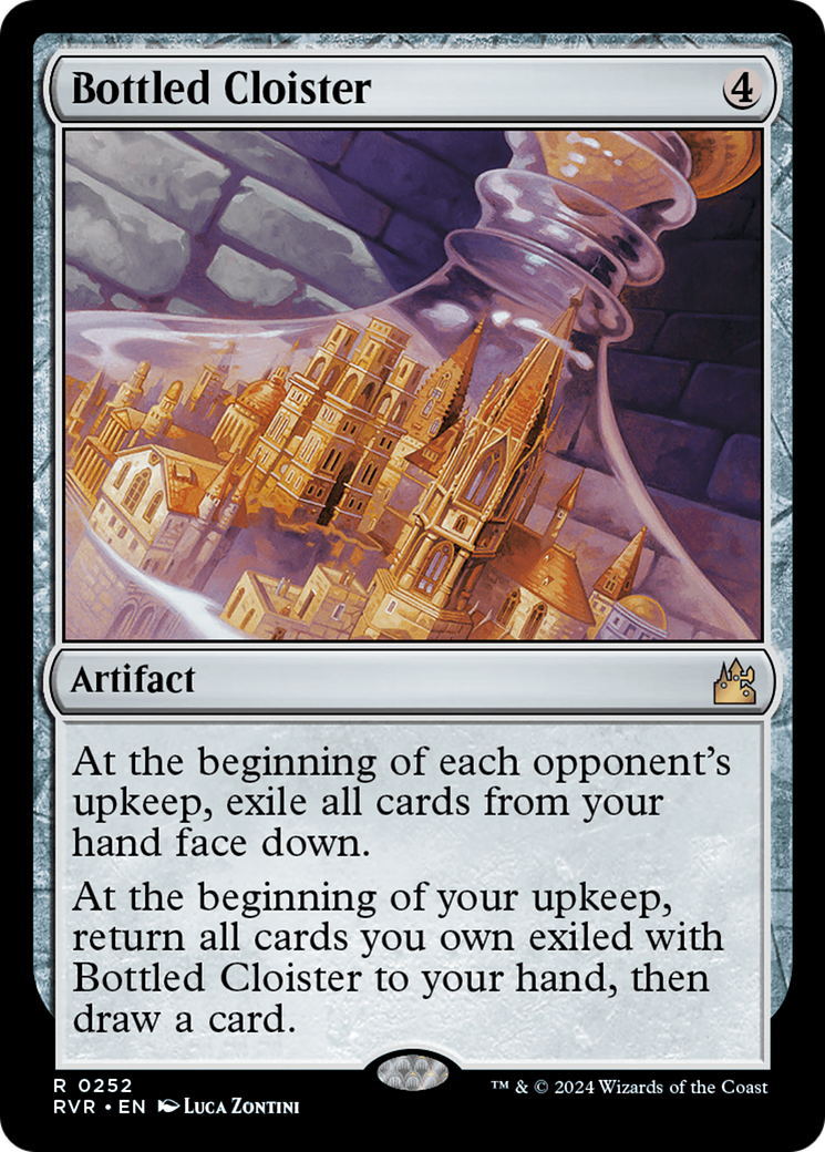 Bottled Cloister [Ravnica Remastered] | Dumpster Cat Games