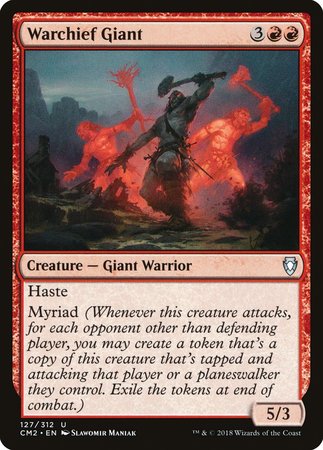 Warchief Giant [Commander Anthology Volume II] | Dumpster Cat Games