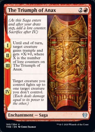 The Triumph of Anax [Theros Beyond Death] | Dumpster Cat Games