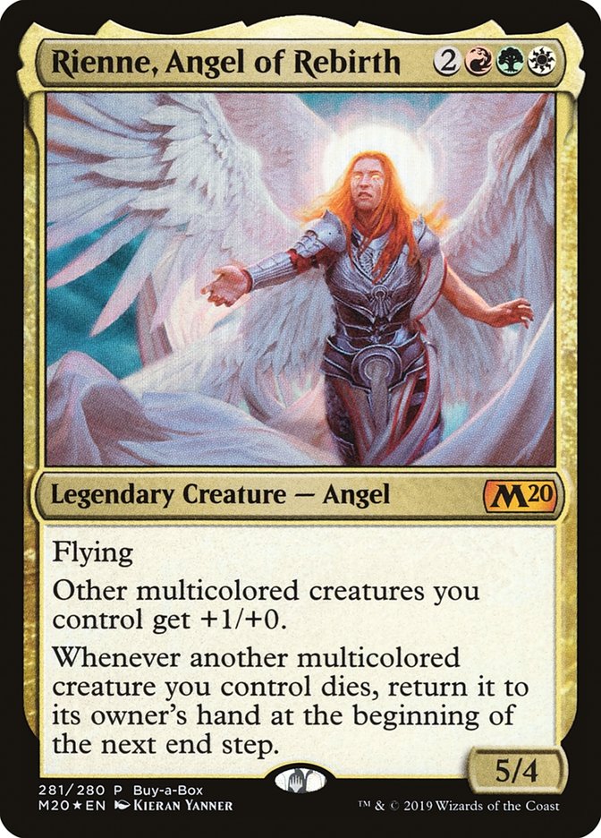 Rienne, Angel of Rebirth (Buy-A-Box) [Core Set 2020] | Dumpster Cat Games