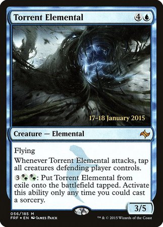 Torrent Elemental [Fate Reforged Promos] | Dumpster Cat Games