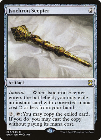 Isochron Scepter [Eternal Masters] | Dumpster Cat Games