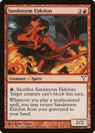 Sandstorm Eidolon [Dissension] | Dumpster Cat Games