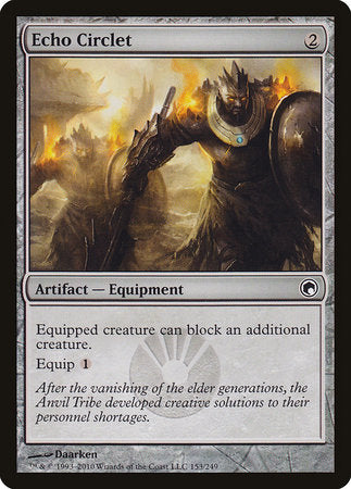 Echo Circlet [Scars of Mirrodin] | Dumpster Cat Games