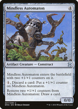 Mindless Automaton [Eternal Masters] | Dumpster Cat Games