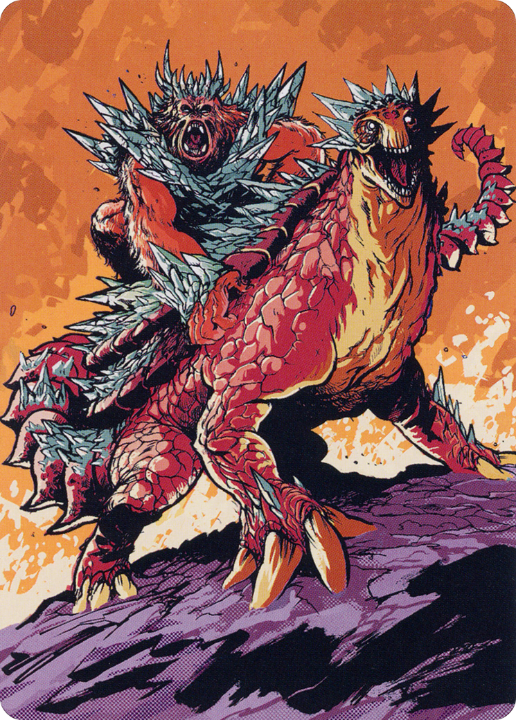 Kogla and Yidaro Art Card [March of the Machine Art Series] | Dumpster Cat Games