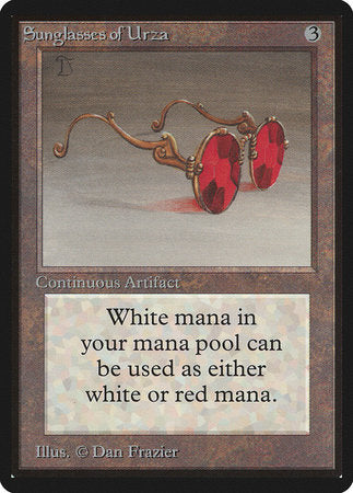 Sunglasses of Urza [Limited Edition Beta] | Dumpster Cat Games