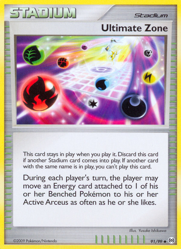 Ultimate Zone (91/99) [Platinum: Arceus] | Dumpster Cat Games