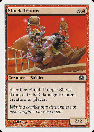 Shock Troops [Eighth Edition] | Dumpster Cat Games