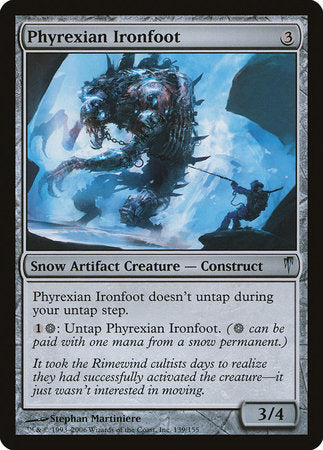Phyrexian Ironfoot [Coldsnap] | Dumpster Cat Games