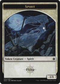 Spirit (002) // Spirit (010) Token [Ravnica Allegiance: Guild Kits] | Dumpster Cat Games