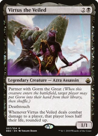 Virtus the Veiled [Battlebond] | Dumpster Cat Games