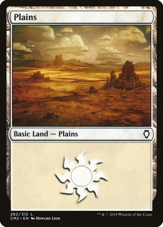 Plains (282) [Commander Anthology Volume II] | Dumpster Cat Games