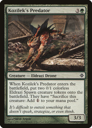 Kozilek's Predator [Rise of the Eldrazi] | Dumpster Cat Games