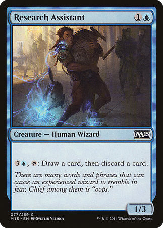 Research Assistant [Magic 2015] | Dumpster Cat Games
