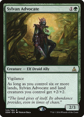 Sylvan Advocate [Oath of the Gatewatch] | Dumpster Cat Games