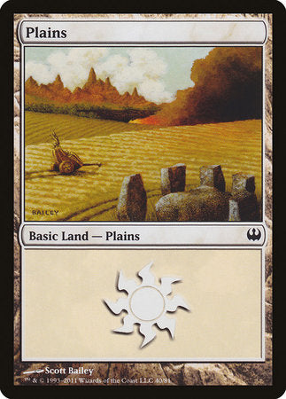 Plains (40) [Duel Decks: Knights vs. Dragons] | Dumpster Cat Games