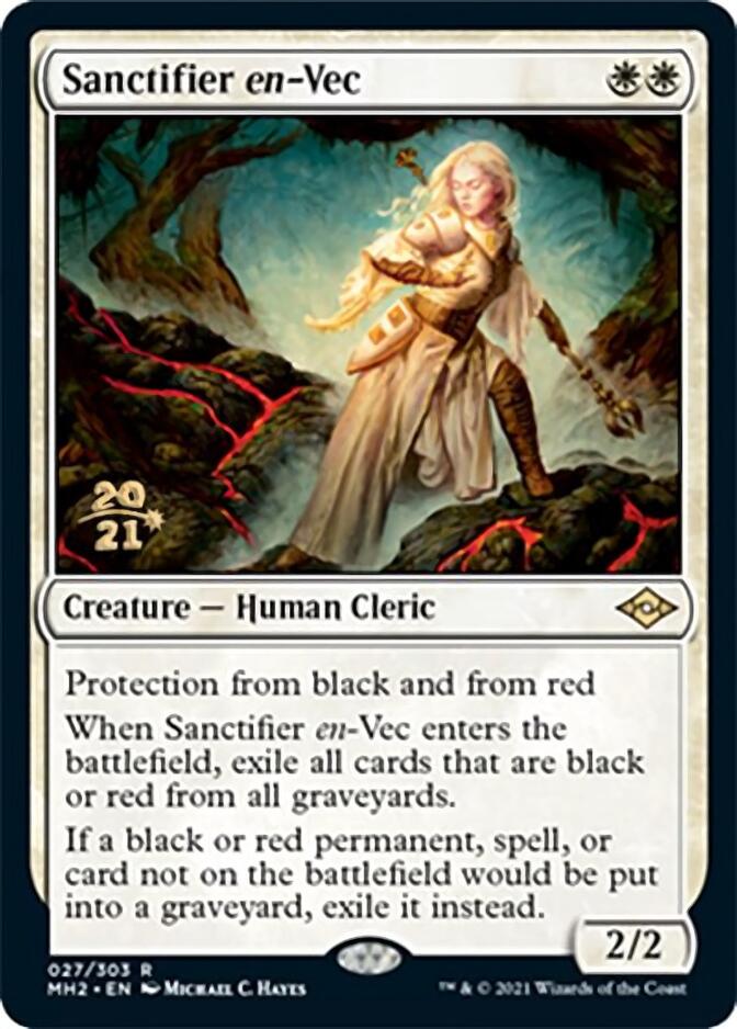 Sanctifier en-Vec [Modern Horizons 2 Prerelease Promos] | Dumpster Cat Games