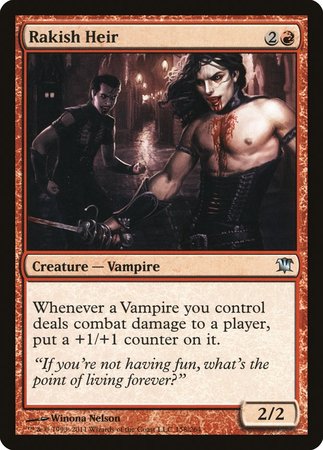 Rakish Heir [Innistrad] | Dumpster Cat Games