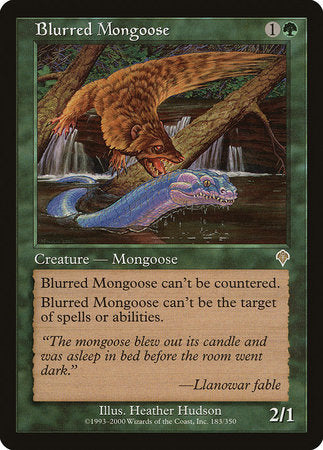 Blurred Mongoose [Invasion] | Dumpster Cat Games