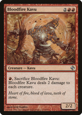 Bloodfire Kavu [Duel Decks: Venser vs. Koth] | Dumpster Cat Games