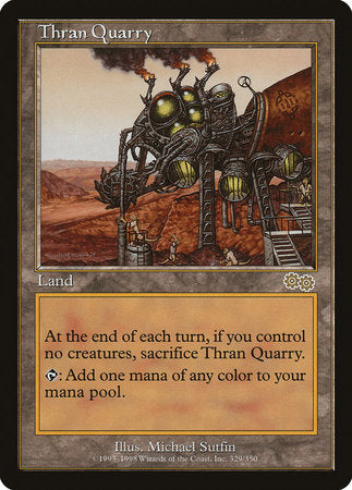 Thran Quarry [Urza's Saga] | Dumpster Cat Games