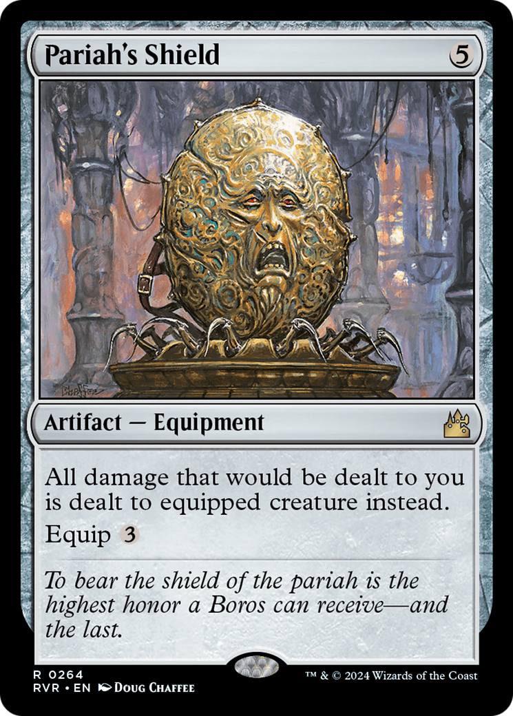 Pariah's Shield [Ravnica Remastered] | Dumpster Cat Games