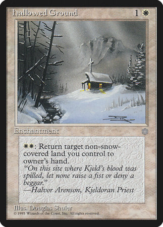 Hallowed Ground [Ice Age] | Dumpster Cat Games