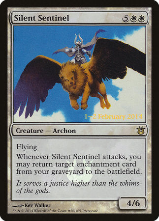 Silent Sentinel [Born of the Gods Promos] | Dumpster Cat Games