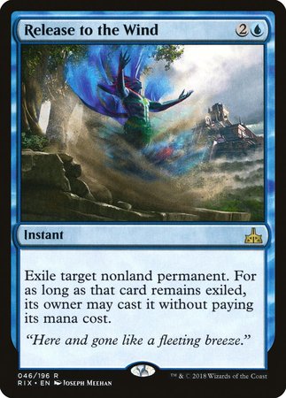 Release to the Wind [Rivals of Ixalan] | Dumpster Cat Games