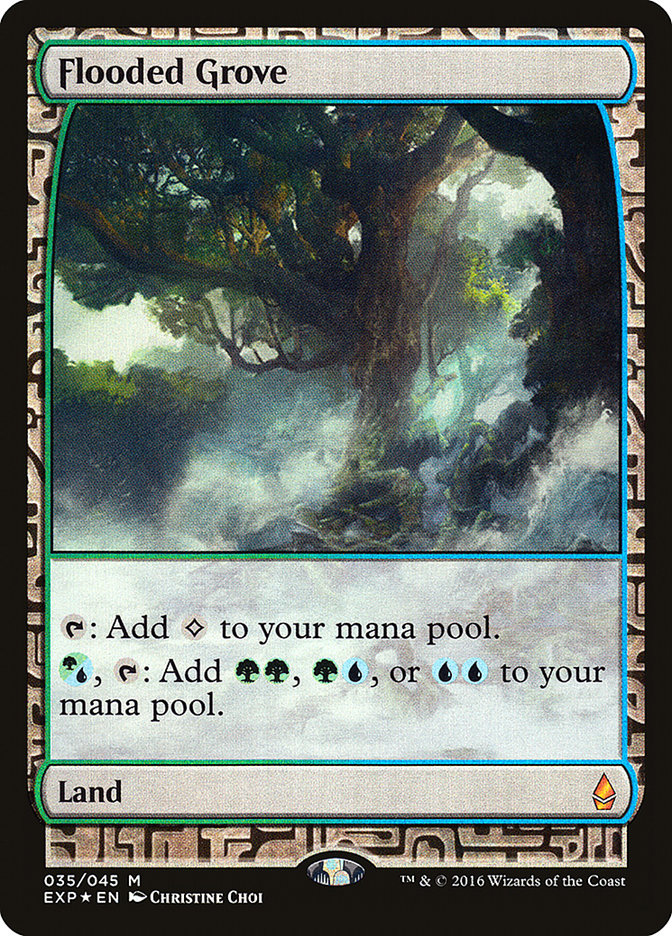 Flooded Grove [Zendikar Expeditions] | Dumpster Cat Games