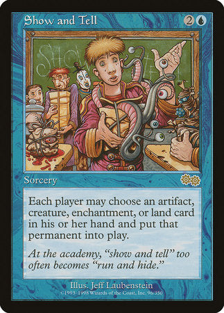 Show and Tell [Urza's Saga] | Dumpster Cat Games