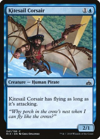 Kitesail Corsair [Rivals of Ixalan] | Dumpster Cat Games