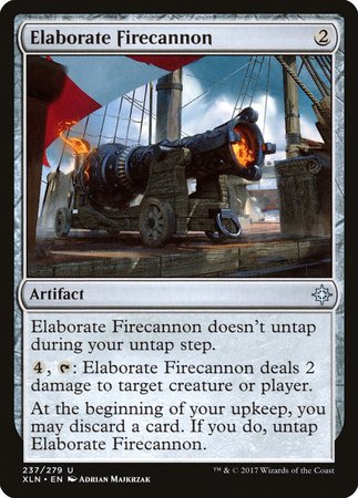 Elaborate Firecannon [Ixalan] | Dumpster Cat Games