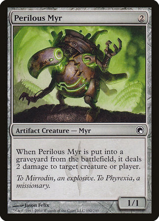 Perilous Myr [Scars of Mirrodin] | Dumpster Cat Games