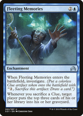 Fleeting Memories [Shadows over Innistrad] | Dumpster Cat Games