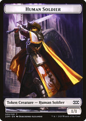 Human Soldier Token [Double Masters] | Dumpster Cat Games